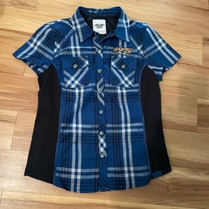 Harley Davidson Performance Plaid Shirt